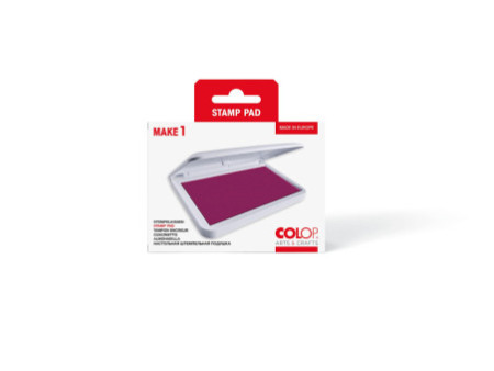 COLOP Tampon encreur MAKE 1, 90 x 50 mm, cozy red