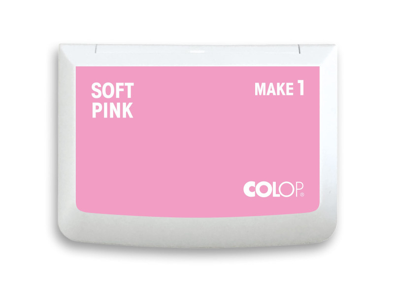 COLOP Tampon encreur MAKE 1, 90 x 50 mm, soft pink
