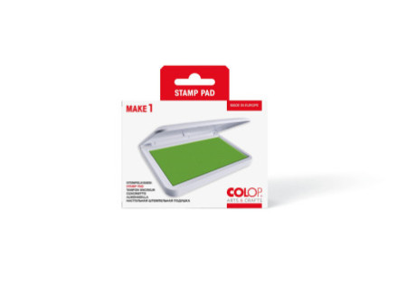 COLOP Tampon encreur MAKE 1, 90 x 50 mm, smooth green