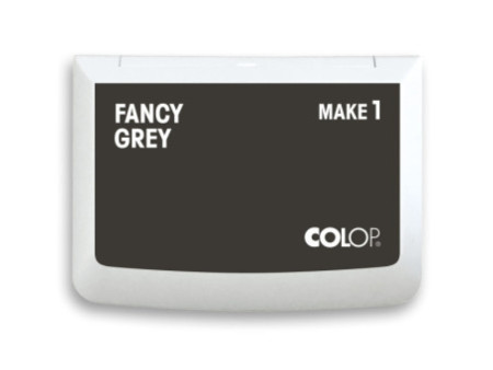 COLOP Tampon encreur MAKE 1, 90 x 50 mm, fancy grey
