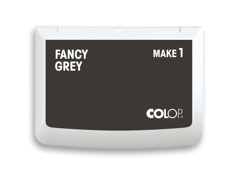 COLOP Tampon encreur MAKE 1, 90 x 50 mm, fancy grey