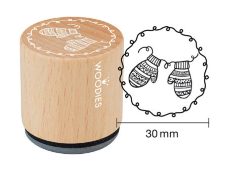 COLOP Tampon à motif Woodies 'moufles'