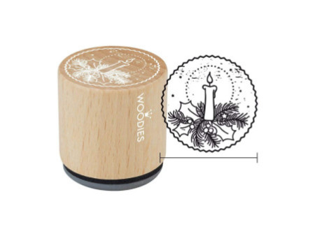 COLOP Tampon à motif Woodies 'bougie'