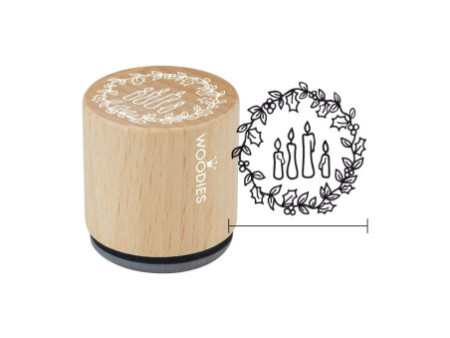 COLOP Tampon à motif Woodies '4 bougies'