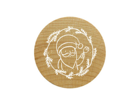 COLOP Tampon à motif Woodies 'père Noël'