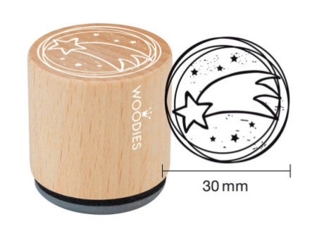 COLOP Tampon à motif Woodies 'étoile de Noël'