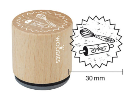 COLOP Tampon à motif Woodies Handmade 'fouet'