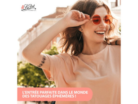 COLOP Pierre de tatouage LaDot kids 'fleurs', petit
