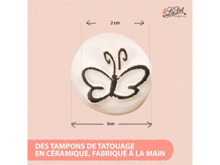 COLOP Pierre de tatouage LaDot kids 'papillon', petit