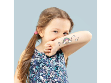 COLOP Pierre de tatouage LaDot kids 'arc-en-ciel', moyen