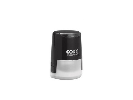 COLOP Tampon pour texte Printer R40, rond, noir
