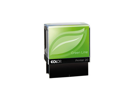 COLOP Tampon pour texte Printer 20 Green Line, 4 lignes
