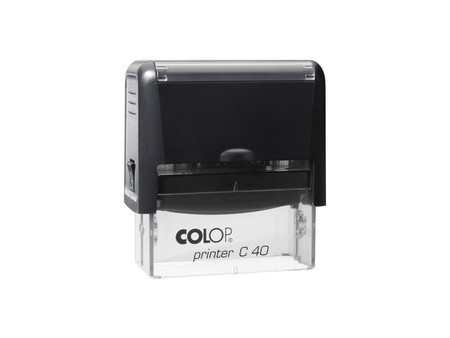 COLOP Tampon pour texte Printer C40, 6 lignes, noir