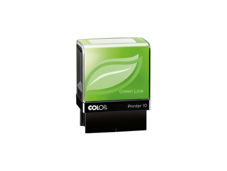COLOP Tampon pour texte Printer 10 Green Line, 3 lignes