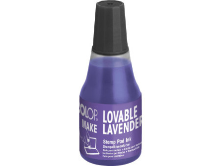 COLOP Encre pour tampon MAKE, 25 ml, lovable lanvender