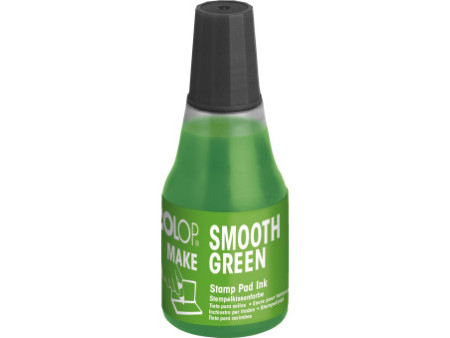 COLOP Encre pour tampon encreur MAKE, 25 ml, smooth green