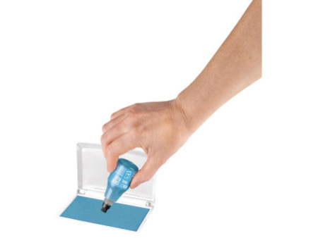 COLOP Encre pour tampon encreur MAKE, 25 ml, calm blue