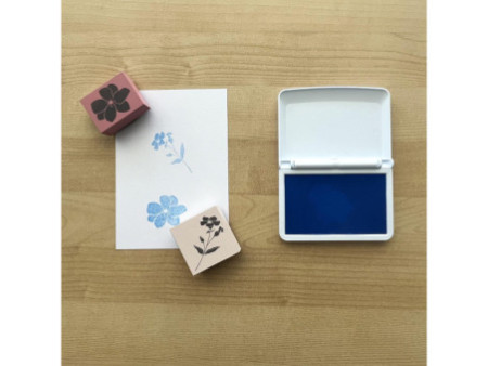 COLOP Encre pour tampon encreur MAKE, 25 ml, calm blue