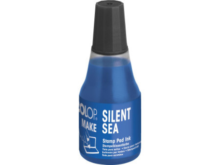 COLOP Encre pour tampon encreur MAKE, 25 ml, silent sea
