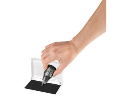 COLOP Encre pour tampon encreur MAKE, 25 ml, fancy grey