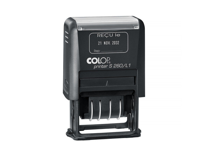 COLOP Tampon de date Printer S260/L1 'RECU le', noir