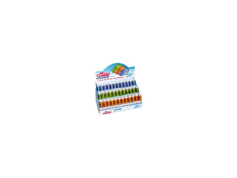 WEDO Mini roller correcteur, 4,2 mm x 6 m, présentoir de 36