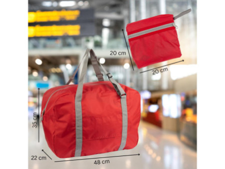 WEDO Sac de voyage pliable BAGTOGO, rouge