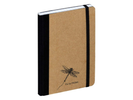 PAGNA Carnet 'Pur', A6, quadrillé, naturel