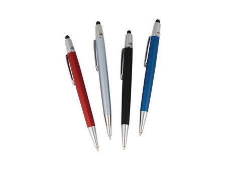 WEDO Stylet / Stylo à bille 2en1 NEWBIE, présentoir de 16