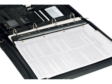 Wedo Perforateur de poche Business, 4 perforations, noir