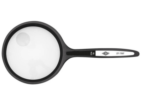 WEDO Loupe avec manche, ronde, diamètre: 48 mm