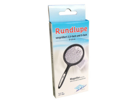 WEDO Loupe avec manche, ronde, diamètre: 48 mm