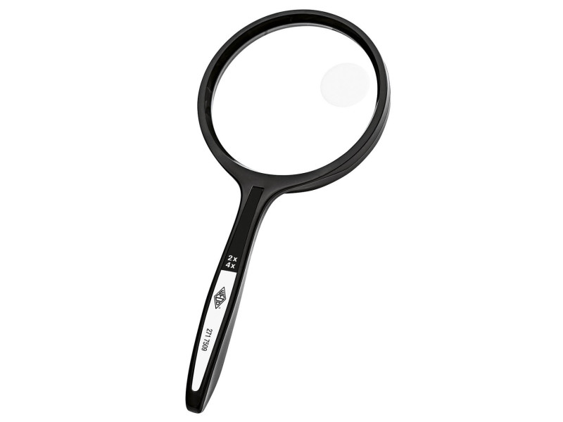 WEDO Loupe avec manche, ronde, diamètre: 74 mm
