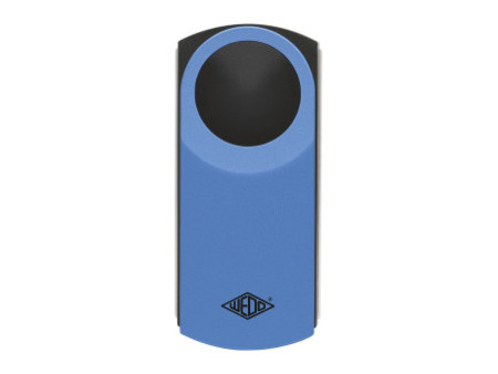 WEDO Loupe rectangulaire SWING-IT avec LED, bleu métallique
