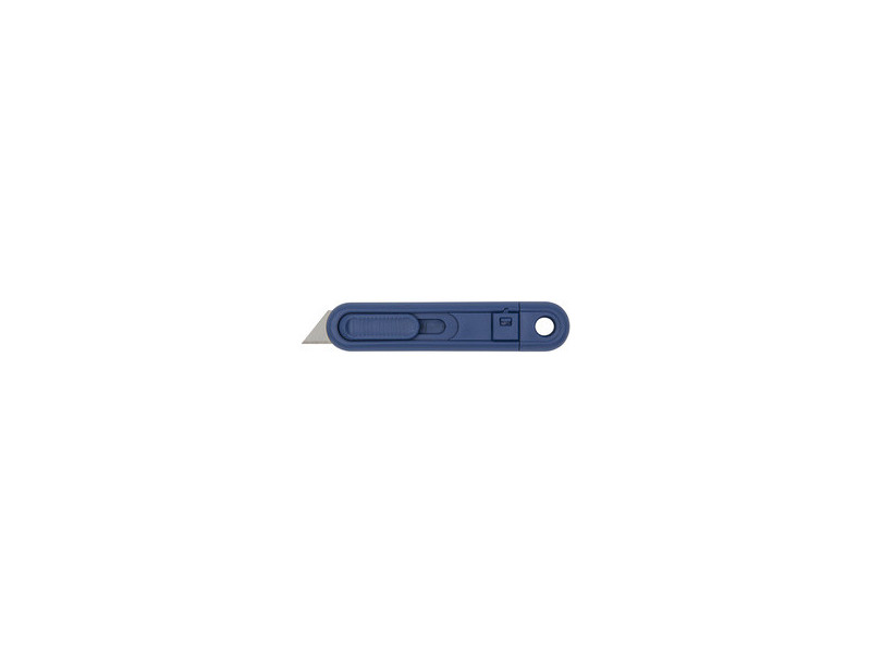WEDO Cutter de sécurité MetDetec 811, lame: 19 mm, bleu