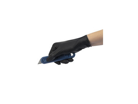 WEDO Cutter de sécurité MetDetec 811, lame: 19 mm, bleu