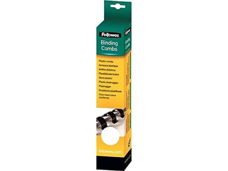 Fellowes Peigne à relier en plastique, A4, 21 anneaux,