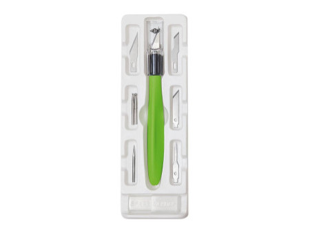 WEDO Cutter de bricolage/scalpel Comfortline, vert