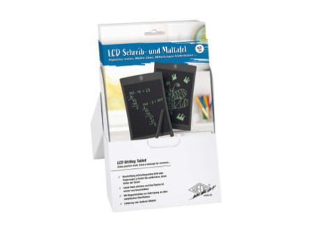 WEDO Ardoise LCD, 8,5 pouces (21,59 cm), noir