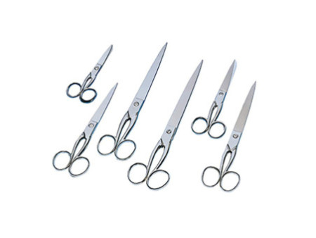 WEDO Ciseaux en métal, pointu, droitiers, longueur: 203 mm