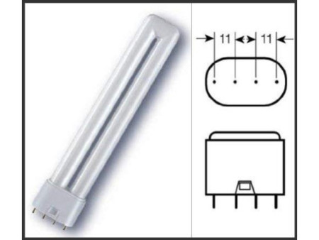 LEDVANCE Ampoule fluocompacte DULUX L LUMILUX, 55 Watt, 2G11