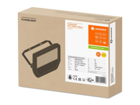 LEDVANCE Projecteur LED FLOODLIGHT, 50 watts, 3000K BK