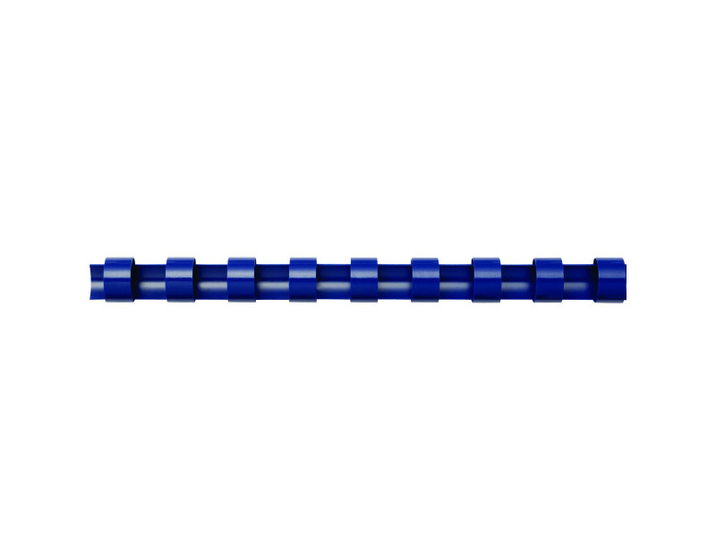 Fellowes Peigne à relier en plastique, A4, 8mm, bleu