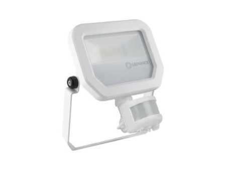 LEDVANCE Projecteur LED FLOODLIGHT SENSOR, 10 W, 3000K WT