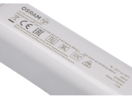 LEDVANCE Ampoule LED DULUX D/E, 6 watts, G24q-1 (840)