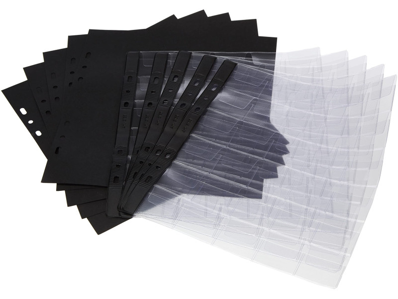 PAGNA Pochettes pour collection de pièces de monnaie,30 com-