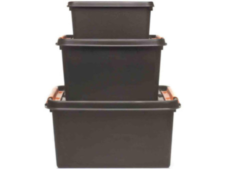SmartStore Boîte de rangement PRO 55, 55 litres, noir