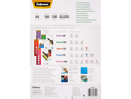 Fellowes Pochette de plastification, A4, brillant