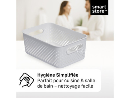smartstore Bac de rangement Essence M, blanc