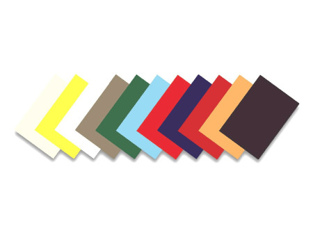 Fellowes Couverture pour reliure Delta, grain cuir, rouge